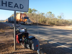 One of many road trains